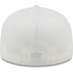 Minnesota Twins New Era White on White 59FIFTY Fitted Hat | MLB Discount