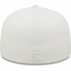 Cleveland Guardians New Era White on White 59FIFTY Fitted Hat | MLB Discount