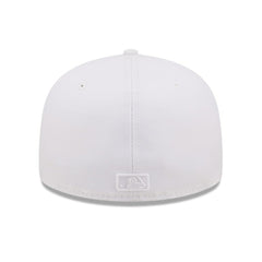 San Diego Padres New Era White on White 59FIFTY Fitted Hat | MLB Outlet