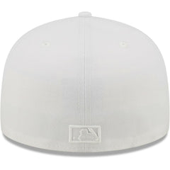 Washington Nationals New Era White on White 59FIFTY Fitted Hat | MLB Outlet