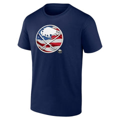 Buffalo Sabres Banner Wave Logo T-Shirt Online