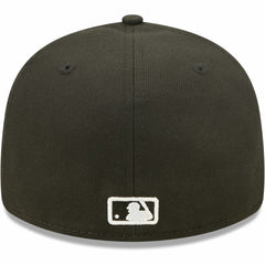 Miami Marlins New Era Black & White Low Profile 59FIFTY Fitted Hat | MLB New