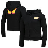 Washington Commanders New Era Girls Youth Full-Zip Hoodie