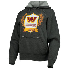 Washington Commanders New Era Women's Raglan Pullover Hoodie