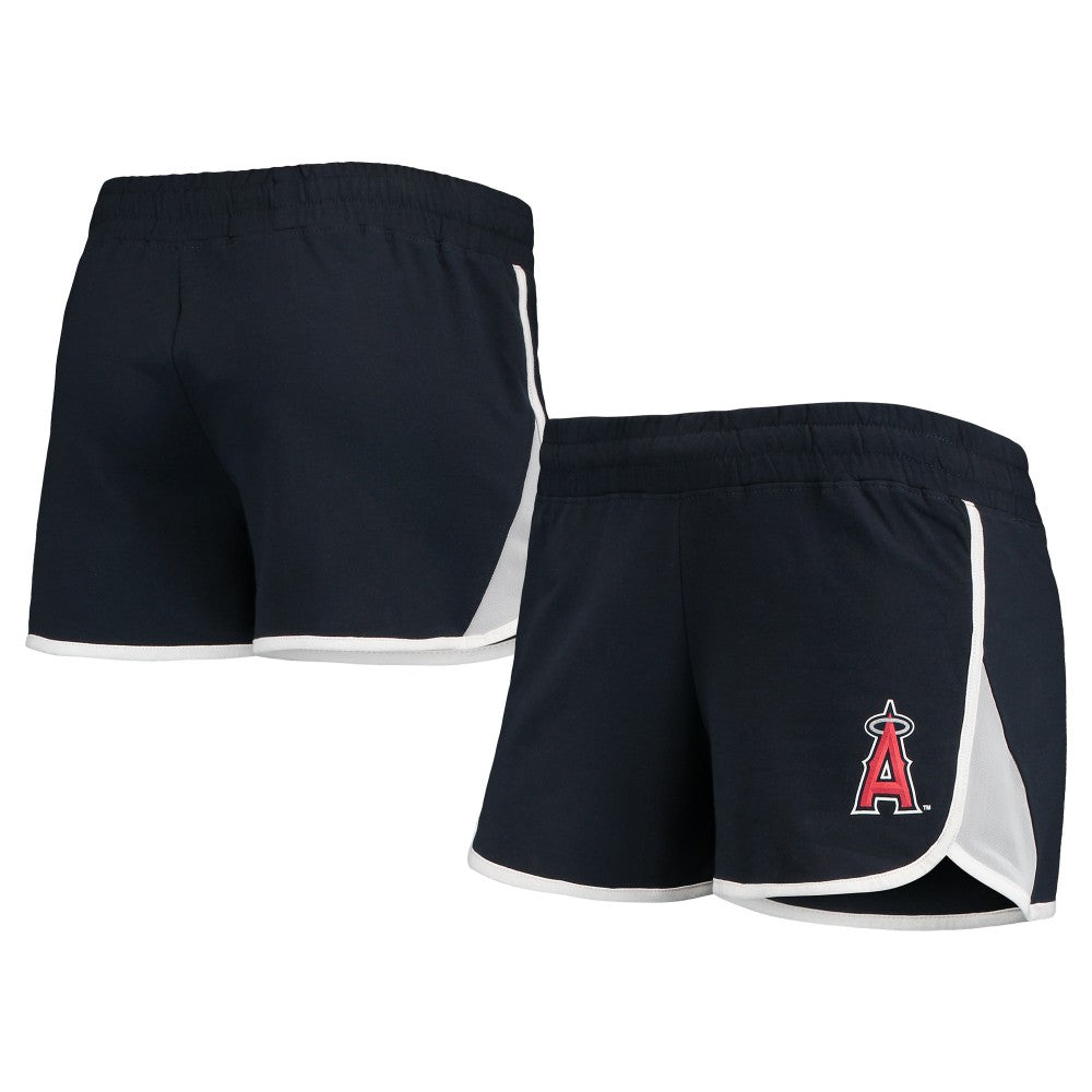 Los Angeles Angels New Era Women's Stretch French Terry Shorts | MLB New