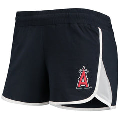 Los Angeles Angels New Era Women's Stretch French Terry Shorts | MLB New