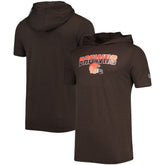 Cleveland Browns New Era Team Brushed Hoodie T-Shirt