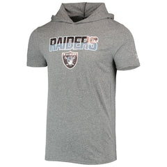Las Vegas Raiders New Era Team Brushed Hoodie T-Shirt
