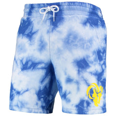 Los Angeles Rams New Era Tie-Dye Shorts