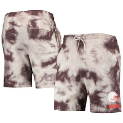 Cleveland Browns New Era Tie-Dye Shorts
