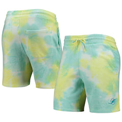 Miami Dolphins New Era Tie-Dye Shorts