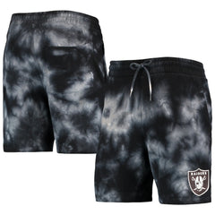 Las Vegas Raiders New Era Tie-Dye Shorts