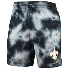 New Orleans Saints New Era Tie-Dye Shorts