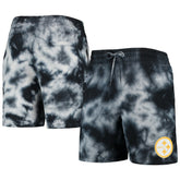 Pittsburgh Steelers New Era Tie-Dye Shorts