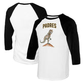 San Diego Padres Tiny Turnip Youth TT Rex Raglan 3/4 Sleeve T-Shirt | MLB Near me