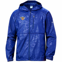 New York Knicks Camo Flash Forward Full-Zip Windbreaker Jacket New