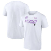 Boston Bruins NHL Hockey Fights Cancer T-Shirt For Sale