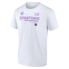 Ottawa Senators NHL Hockey Fights Cancer T-Shirt Sale