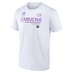 Vancouver Canucks NHL Hockey Fights Cancer T-Shirt On Sale