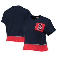 Boston Red Sox Refried Apparel Women's Cropped T-Shirt | MLB Outlet
