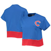 Chicago Cubs Refried Apparel Women's Cropped T-Shirt | MLB On Sale