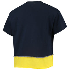 Milwaukee Brewers Refried Apparel Women's Cropped T-Shirt | MLB Sale