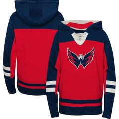 Washington Capitals Youth Ageless Revisited Home Lace-Up Pullover Hoodie Online