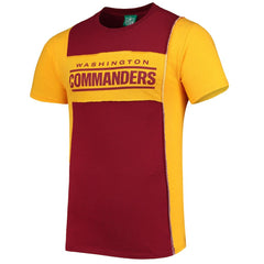 Washington Commanders Refried Apparel Split Side T-Shirt