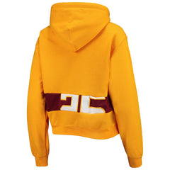 Washington Commanders Refried Apparel Women's Cropped Pullover Hoodie