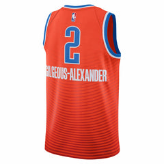 Shai Gilgeous-Alexander Oklahoma City Thunder Jordan Brand Unisex Swingman Jersey New