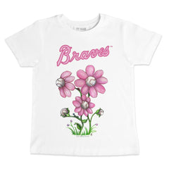Atlanta Braves Tiny Turnip Youth Blooming Baseballs T-Shirt | MLB Shop