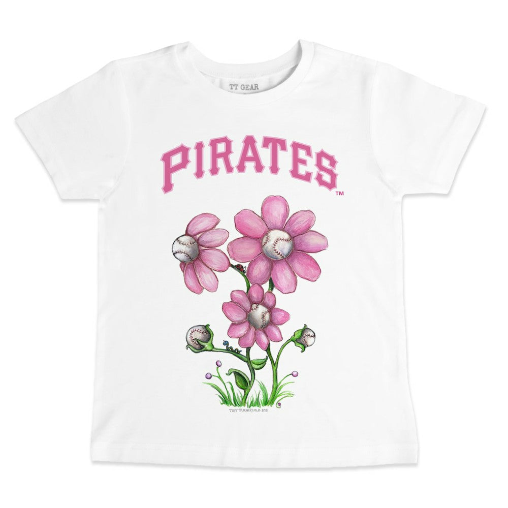 Pittsburgh Pirates Tiny Turnip Youth Blooming Baseballs T-Shirt | MLB Online