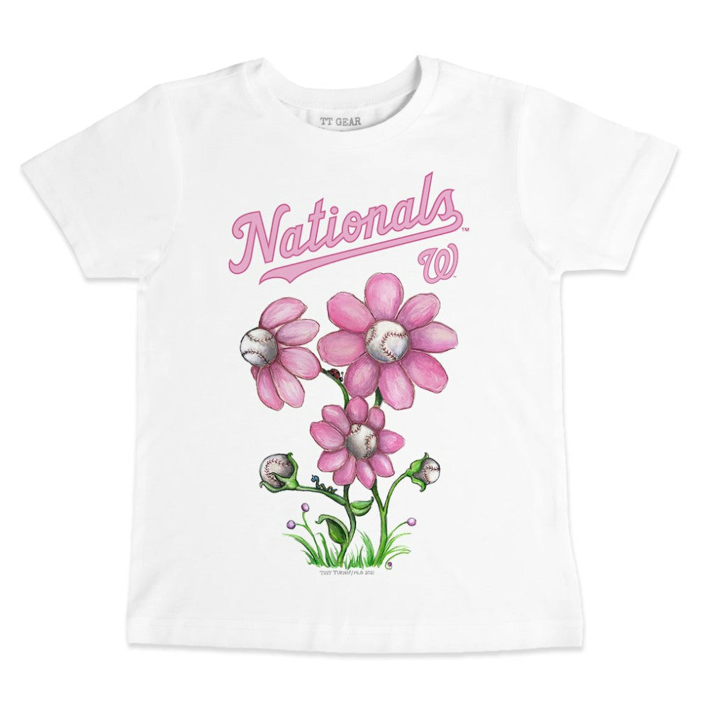 Washington Nationals Tiny Turnip Youth Blooming Baseballs T-Shirt | MLB Discount