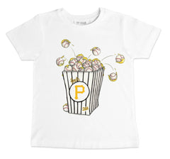 Pittsburgh Pirates Tiny Turnip Youth Popcorn T-Shirt | MLB US