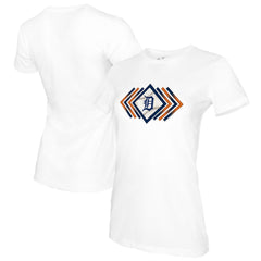 Detroit Tigers Tiny Turnip Women's Prism Arrows T-Shirt | MLB On Sale