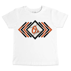 Baltimore Orioles Tiny Turnip Youth Prism Arrows T-Shirt | MLB Outlet