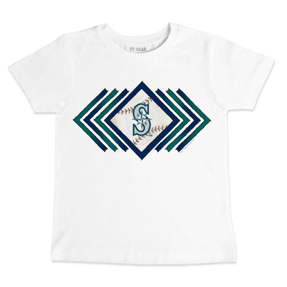 Seattle Mariners Tiny Turnip Youth Prism Arrows T-Shirt | MLB On Sale