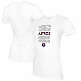 Houston Astros Tiny Turnip Women's Stacked T-Shirt | MLB Shop