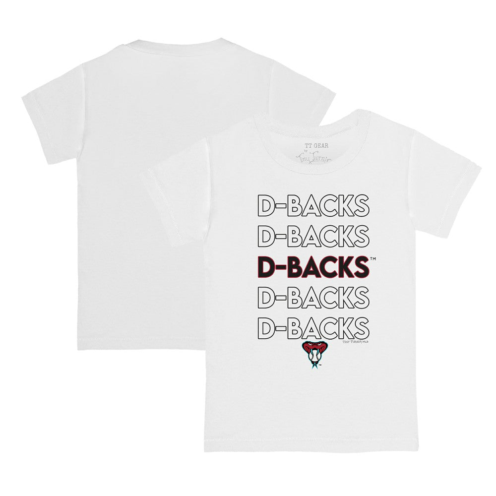 Arizona Diamondbacks Tiny Turnip Youth Stacked T-Shirt | MLB Shop
