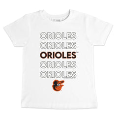 Baltimore Orioles Tiny Turnip Youth Stacked T-Shirt | MLB Outlet