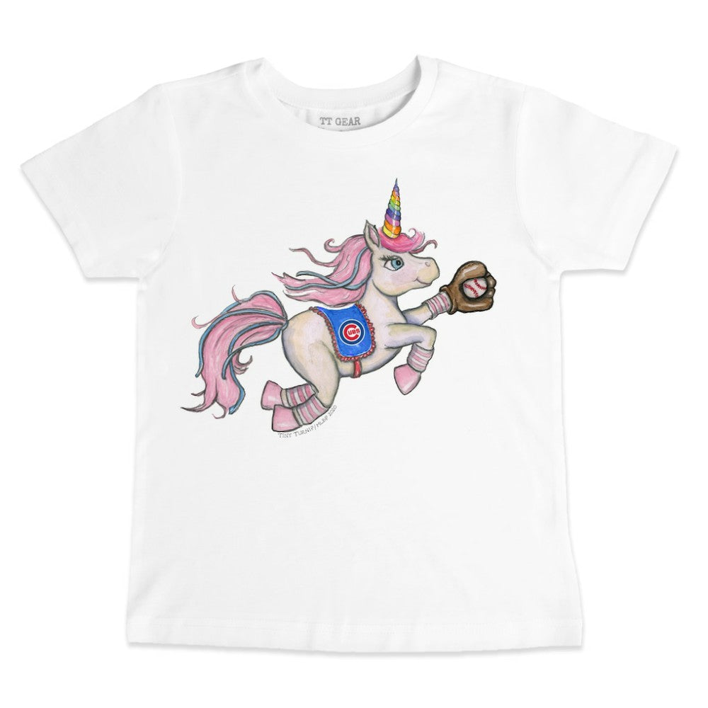 Chicago Cubs Tiny Turnip Youth Unicorn T-Shirt | MLB Outlet
