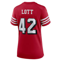 San Francisco 49ers Nike Ronnie Lott Women's Alternate Game Jersey