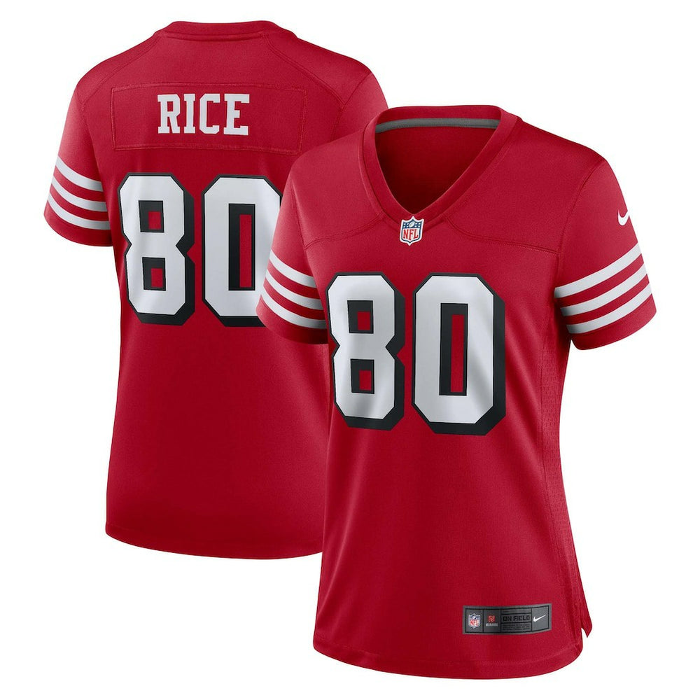 San Francisco 49ers Nike Jerry Rice Women's Alternate Game Jersey