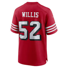 San Francisco 49ers Nike Patrick Willis Retired Player Alternate Game Jersey