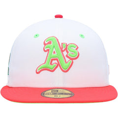 Athletics New Era 40th Anniversary Strawberry Lolli 59FIFTY Fitted Hat | MLB Online