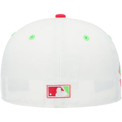 Atlanta Braves New Era 150th Anniversary Strawberry Lolli 59FIFTY Fitted Hat | MLB On Sale