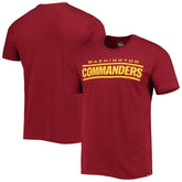 Washington Commanders 47 brand '47 Wordmark Imprint Super Rival T-Shirt