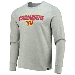 Washington Commanders 47 brand '47 Traction Super Rival Long Sleeve T-Shirt
