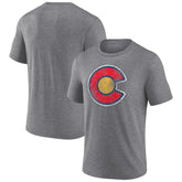 Colorado Avalanche Wraparound Tri-Blend T-Shirt Outlet