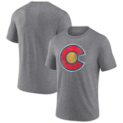 Colorado Avalanche Wraparound Tri-Blend T-Shirt Outlet
